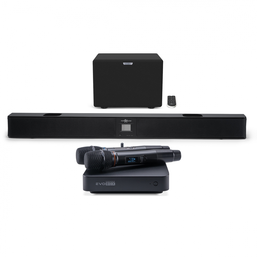 караоке-комплект EVOBOX Plus + EvoSound Bar (саундбар с караоке) в Валуйках