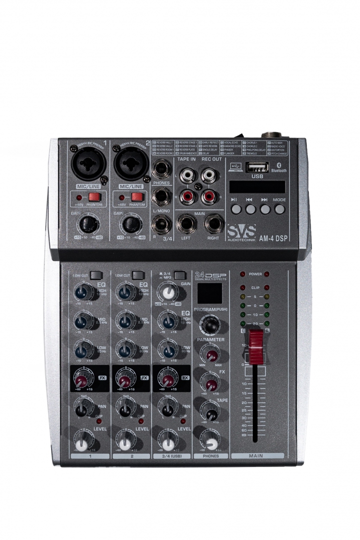 SVS Audiotechnik mixers AM-4 DSP Аналоговый микшерный пульт, 4-канала в Валуйках