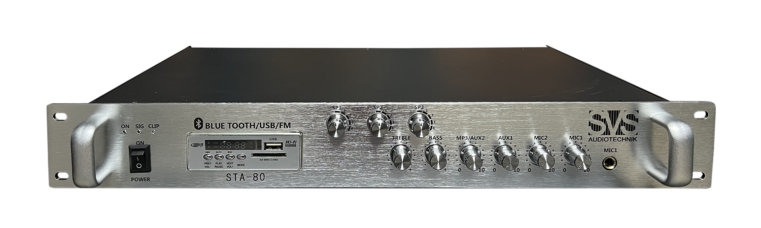 SVS Audiotechnik STA-80 Микшер-усилитель для систем Public Address в Валуйках